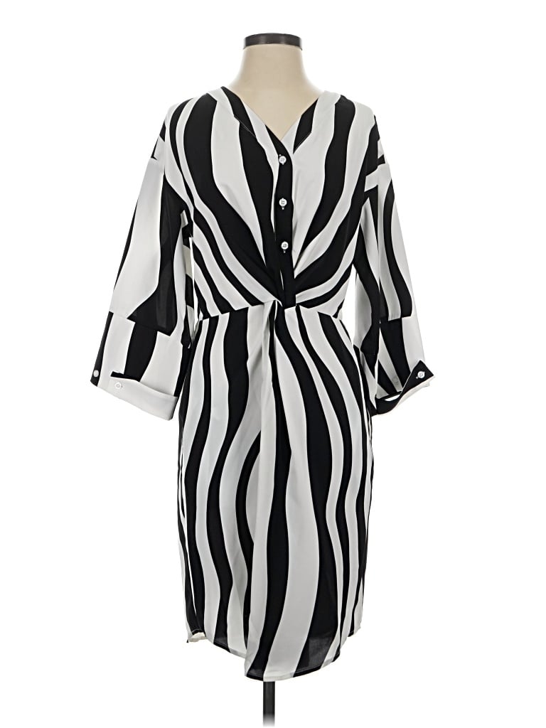 Pre-owned Gracia Casual Dress In White