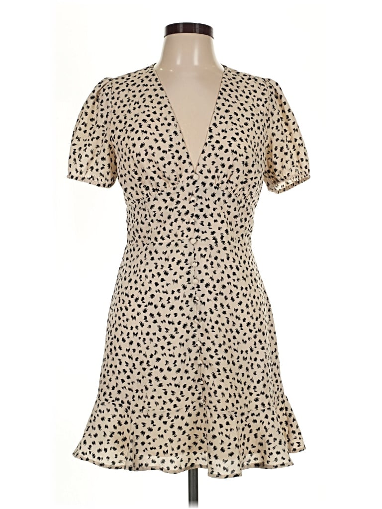 Pre-owned North End Casual Dress In Tan