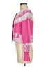 LoveShackFancy Hearts Pink Wool Cardigan Size M - photo 5