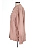 ASOS Solid Pink Long Sleeve Button-Down Shirt Size L - photo 5