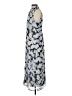 CAbi 100% Polyester Print Gray Casual Dress Size XS - photo 5