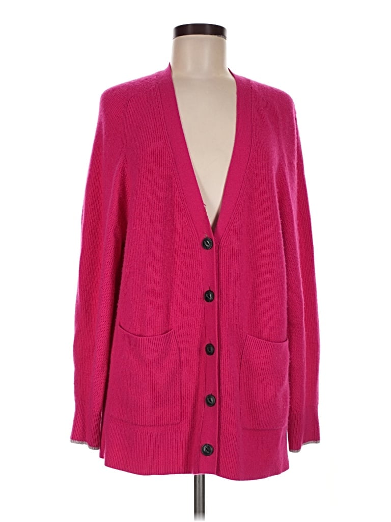 Pre-owned Rag & Bone Cashmere Cardigan Sweater In Pink