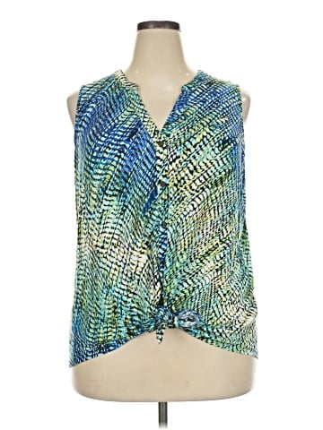 Cable & Gauge Sleeveless T-Shirt (view 1)