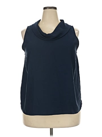 Ann Taylor Factory Sleeveless T-Shirt (view 1)