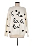 Topshop Polka Dots Ivory Pullover Sweater Size 8 - 10 - photo 1