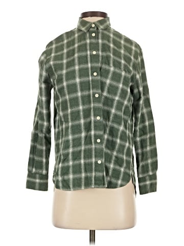 Madewell Oversized Ex-Boyfriend Shirt in Delford Plaid (view 1)