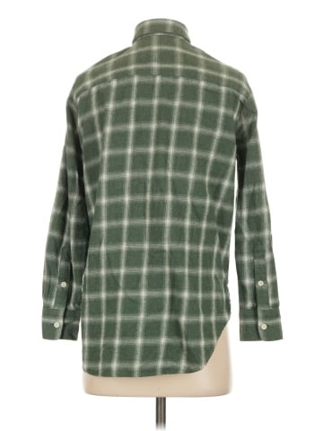 Madewell Oversized Ex-Boyfriend Shirt in Delford Plaid (view 2)