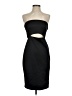 Milly Solid Black Cocktail Dress Size 4 - photo 1