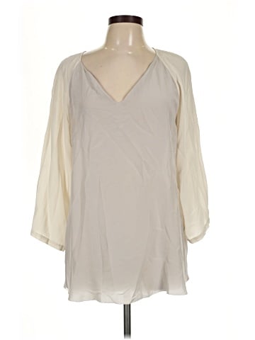Eileen Fisher 3/4 Sleeve Silk Top (view 1)