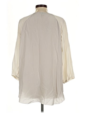 Eileen Fisher 3/4 Sleeve Silk Top (view 2)
