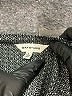 Max Studio 100% Polyester Houndstooth Gray Long Sleeve Blouse Size L - photo 7