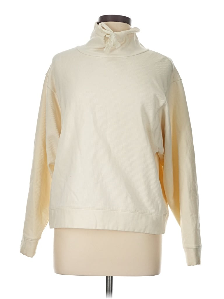 Pre-owned Mwl By Madewell Turtleneck Sweater In Ivory