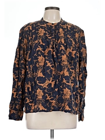 Caslon Long Sleeve Blouse (view 1)