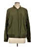 Banana Republic Solid Green Track Jacket Size L - photo 1
