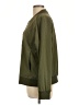 Banana Republic Solid Green Track Jacket Size L - photo 5
