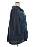 Catherines Blue Poncho Size 4X - photo 4