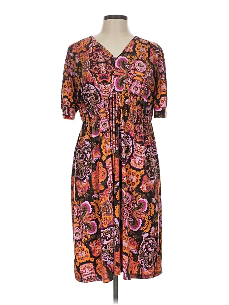 Pre-owned Madison Casual Dress In Brown