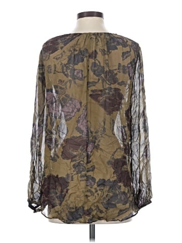 Wilfred Long Sleeve Silk Top (view 2)