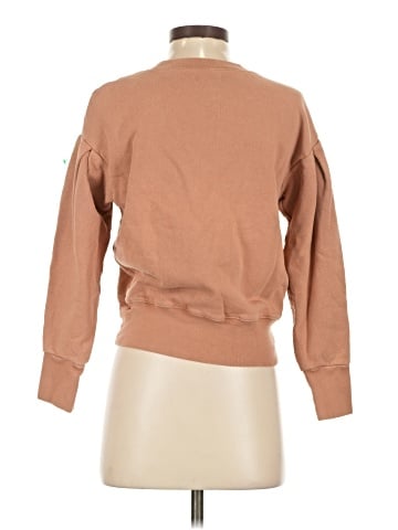 Madewell Pleat-Sleeve Sweatshirt (view 2)