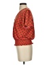 MICHAEL Michael Kors Red Short Sleeve Blouse Size S - photo 5