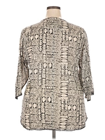 Sigrid Olsen 3/4 Sleeve Blouse (view 2)