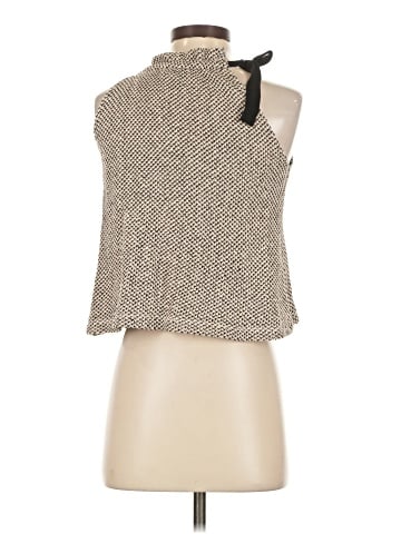 Madewell Texture &amp; Thread Tie-Neck Halter Top (view 2)