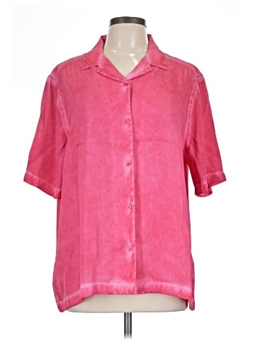 Topshop Short Sleeve Blouse (view 1)