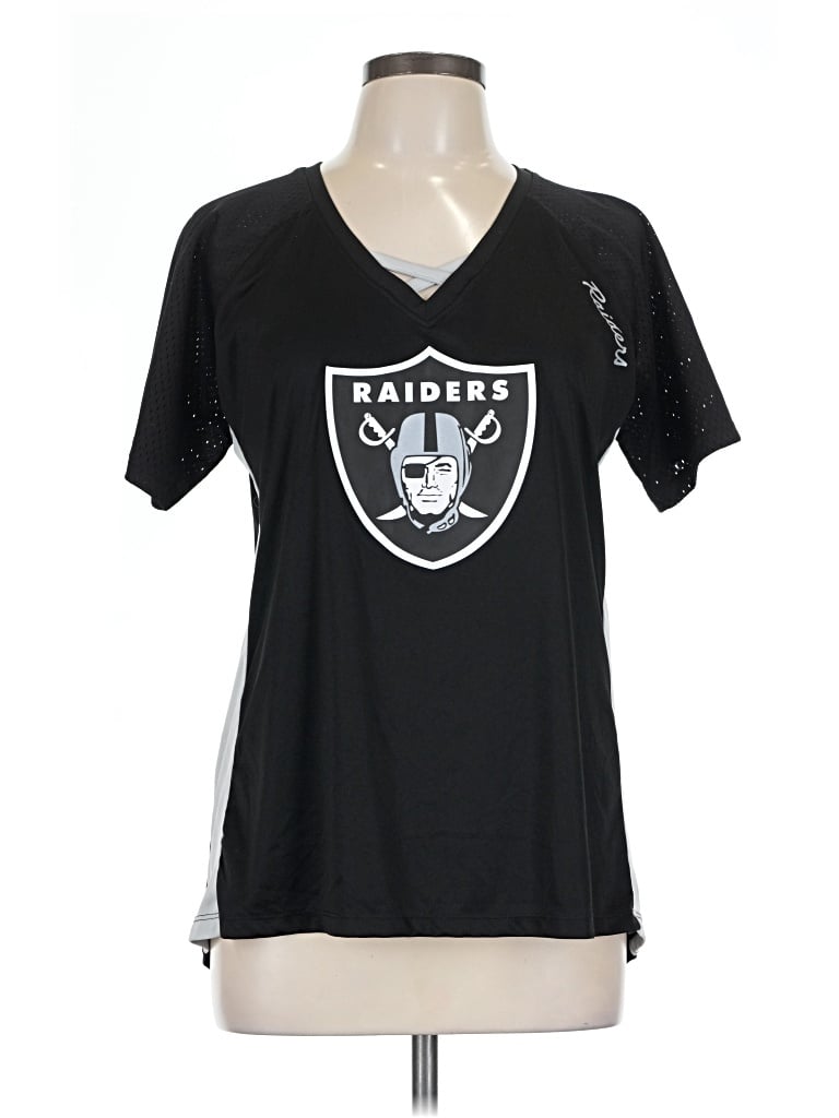 Pre-owned Nfl Short Sleeve T-shirt In Black