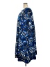 Roaman's Print Blue Casual Dress Size 22 (1X) - photo 5