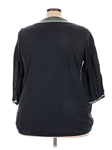 Lucky Brand 3/4 Sleeve Blouse (view 2)