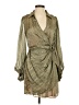 Bailey 44 100% Polyester Metallic Green Cocktail Dress Size S - photo 1