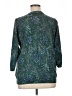 Talbots Paisley Green Pullover Sweater Size 2X - photo 2