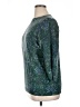 Talbots Paisley Green Pullover Sweater Size 2X - photo 5
