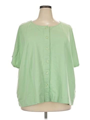 Coldwater Creek Short Sleeve Blouse (view 1)