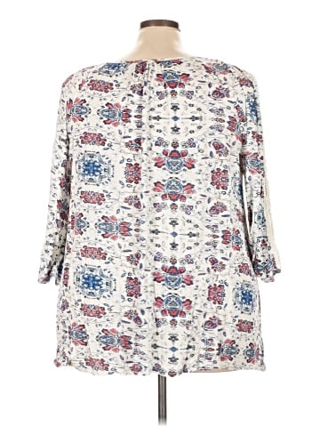 Lucky Brand 3/4 Sleeve Blouse (view 2)