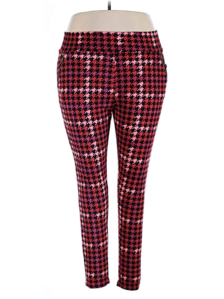 Pre-owned Rouge Casual Pants In Red