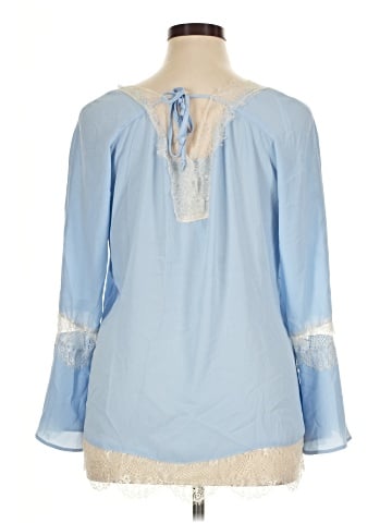 NY Collection 3/4 Sleeve Blouse (view 2)