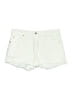Gap Hearts White Ivory Denim Shorts Size 31 waist - photo 1