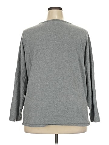 Lands' End 3/4 Sleeve T-Shirt (view 2)