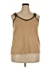 Cato Tan Sleeveless Top Size 22 - photo 1