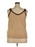 Cato Tan Sleeveless Top Size 22 - photo 2