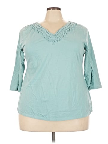 Charter Club 3/4 Sleeve Top (view 1)