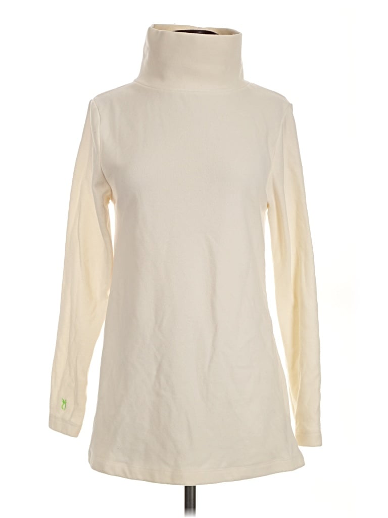 Pre-owned Dudley Stephens Turtleneck Sweater In Ivory