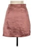 Express 100% Polyester Solid Burgundy Brown Casual Skirt Size 00 - photo 2