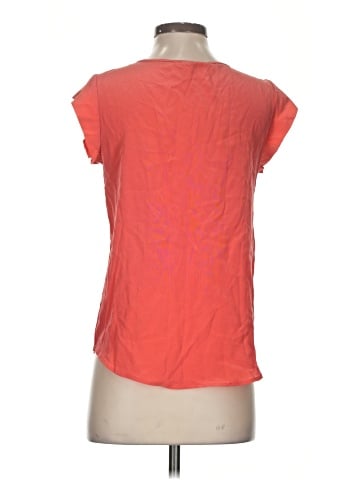 Joie Short Sleeve Silk Top (view 2)