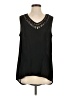 Maeve 100% Polyester Black Sleeveless Blouse Size S - photo 1
