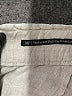 Talbots 100% Linen Chevron-herringbone Gray Linen Pants Size M (petite) - photo 5