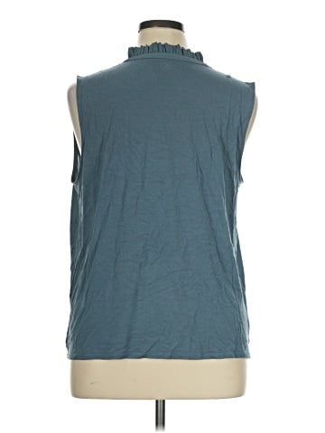 Ann Taylor LOFT Outlet Sleeveless T-Shirt (view 2)