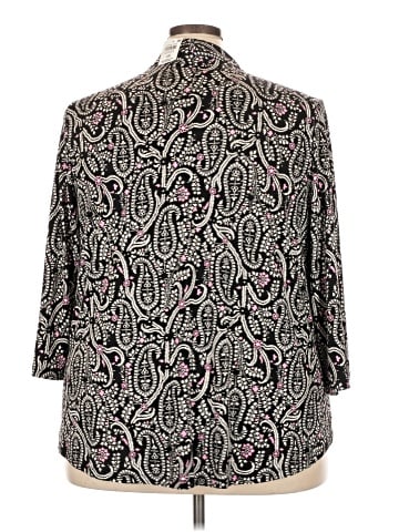 JM Collection 3/4 Sleeve Blouse (view 2)