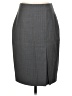 Ann Taylor Houndstooth Gray Wool Skirt Size 4 - photo 1